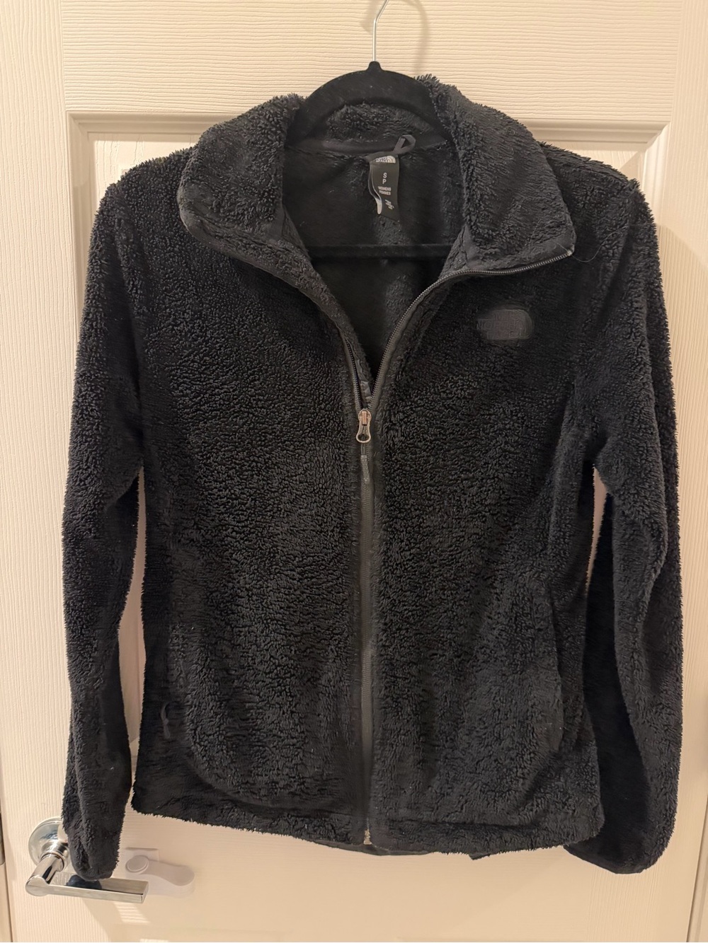 The North Face Black Sherpa Fleece Zip-Up Jacket